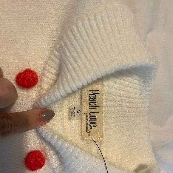 AVARA short sleeve sweater - Size Small - Picture 4 of 5